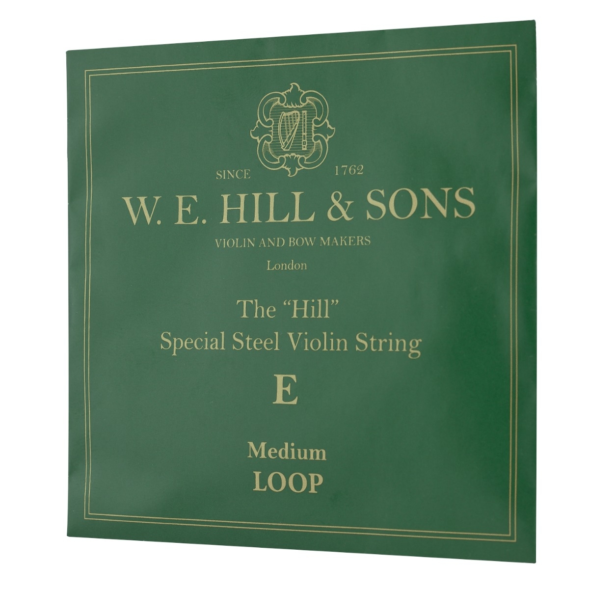 W. E. Hill Violin String E. Loop End. Medium