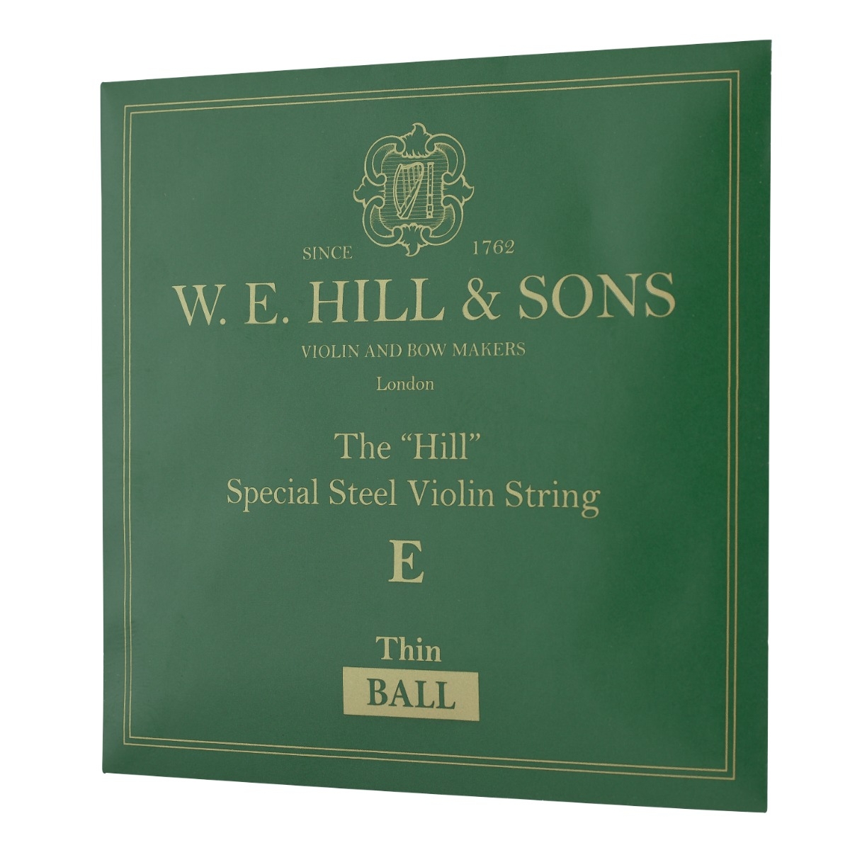 W. E. Hill Violin String E. Ball End. Weak