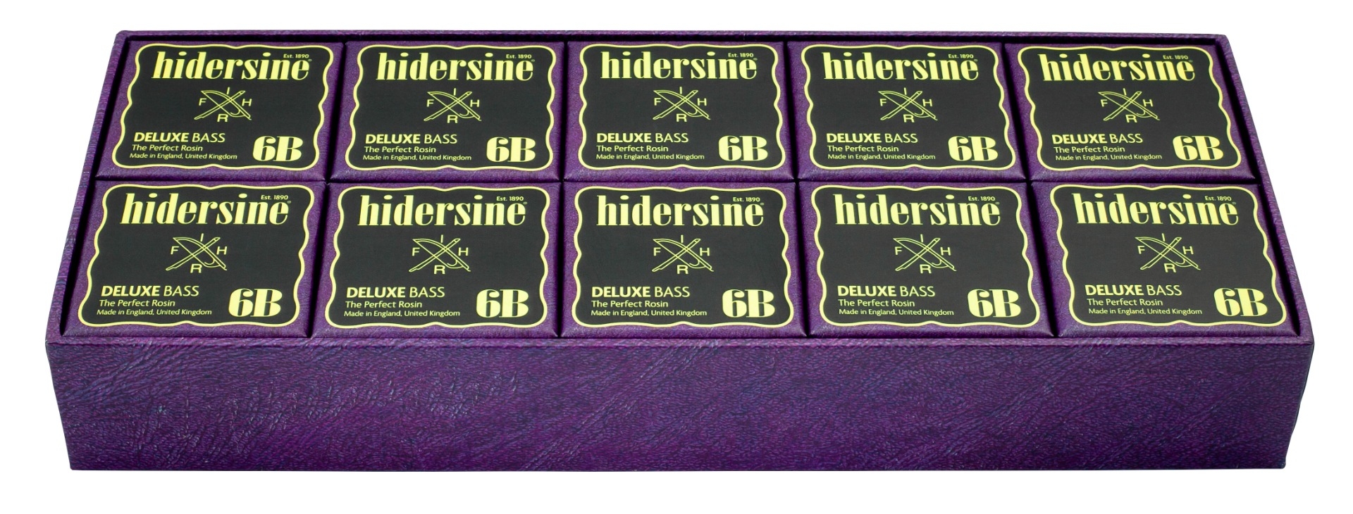 Hidersine Double Bass Rosin Deluxe Rosin - BOX OF 10