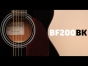 Brunswick BF200BK/BFL200BK - Grand Auditorium Acoustic Guitar, Black