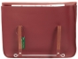 Montford Leather Music Case - Wine Red