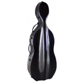Hidersine Cello Case Fibreglass Black