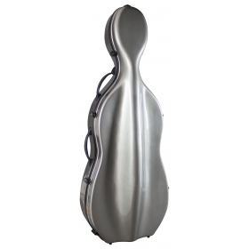 Hidersine Cello Case Fibreglass Grey