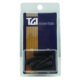 TGI Bridge Pins - Plastic Black with Dot
