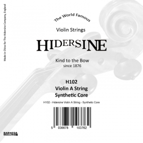 Hidersine Violin String A Synthetic Core 1/2 - 1/4