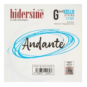 Hidersine Andante Cello G String 1/2