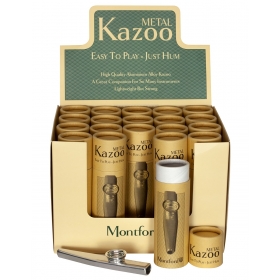 Montford Metal Kazoo - 20 pieces