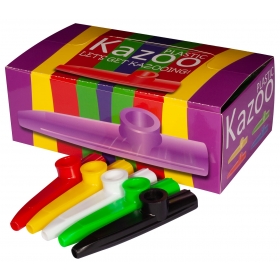 Montford Plastic Kazoo - 24 pieces - Various Colours