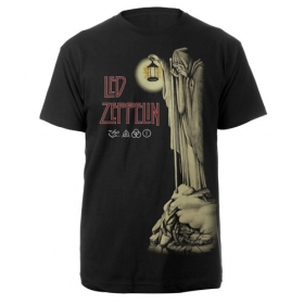 Led Zeppelin T-Shirt Medium - Hermit Black