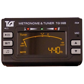 TGI Tuner Chromatic Tuner/Metronome with Clip On Mic.