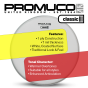 Promuco Classic Drumhead White Coated 10"
